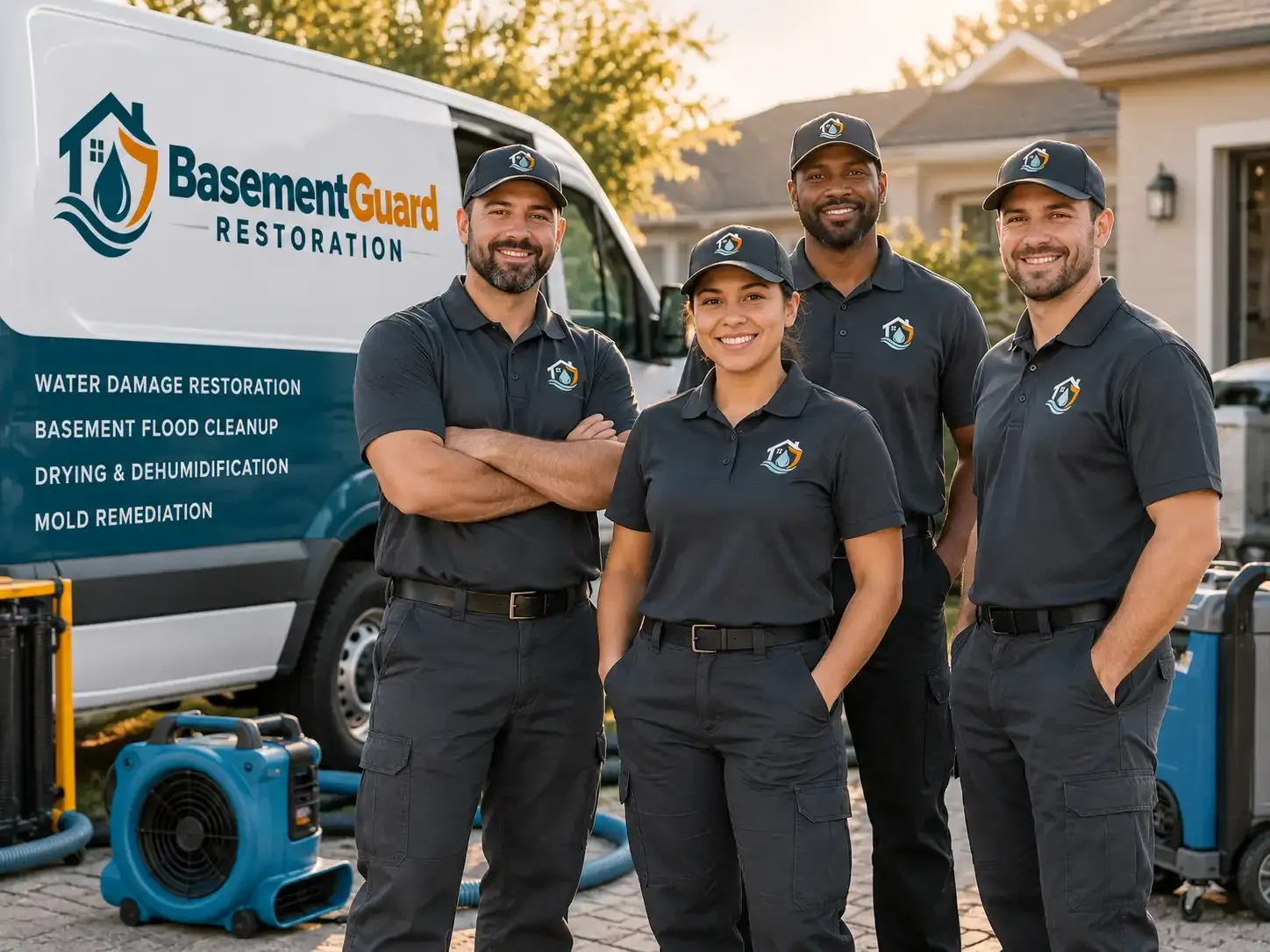 Basement Water Damage Restoration company in Cecil, WI